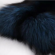 Diva Style Silver Fox Fur Coat