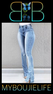 Fitted Denim Skinny Jeans