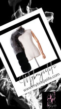 COLD SHOULDER Fur Shawl
